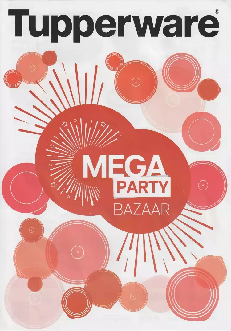 Φυλλάδιο Tupperware Mega Party Bazaar Φεβρουαρίου 2020