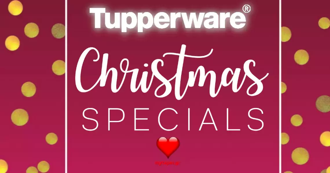 Σπέσιαλ χριστουγεννιάτικες προσφορές από την Tupperware